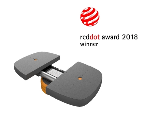 The Modern Movement® M-Pad™ Balance & Strength Trainer received a Red Dot Award for its unique desig ... 