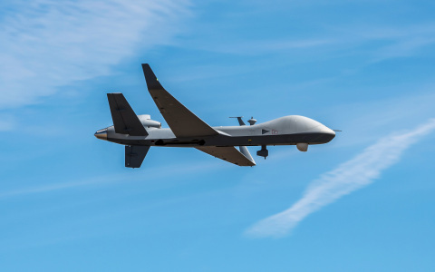 MQ-9B is the “Certifiable” (STANAG 4671) version of GA-ASI’s MQ-9 Predator® B product line. It can meet the stringent airworthiness certification requirements of various military and civil authorities, including the UK Military Airworthiness Authority (MAA) and the US FAA. (Photo: Business Wire)
