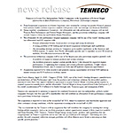 Tenneco to Create Two Independent, Public Companies with Acquisition of Federal-Mogul