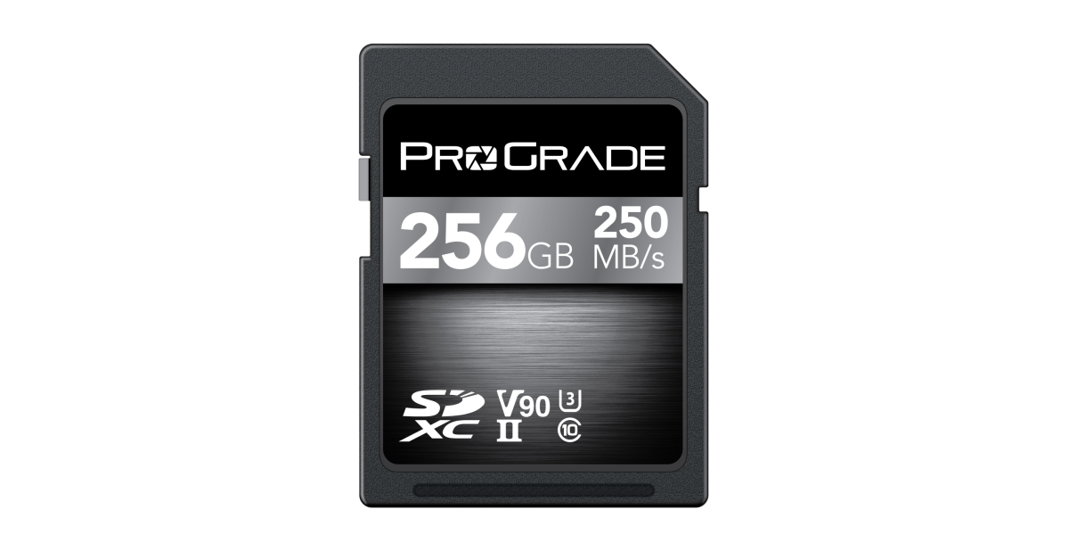 ProGrade Digital宣布推出SDXC UHS-II V90記憶卡| Business Wire