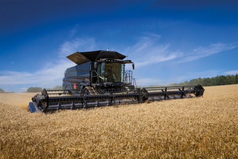 IDEAL from Massey Ferguson is a completely new, high performance combine harvester range designed using requirements taken directly from farmers and operators around the world and firmly focussed on delivering significant gains in productivity and output. (Photo: Business Wire)