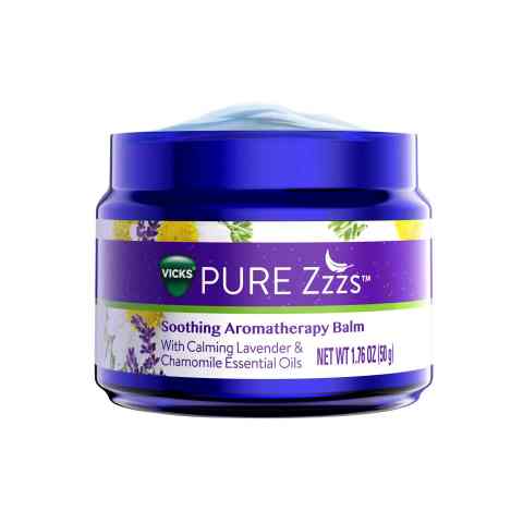 Vicks® PURE Zzzs™ Soothing Aromatherapy Balm Product Image (Photo: Business Wire)