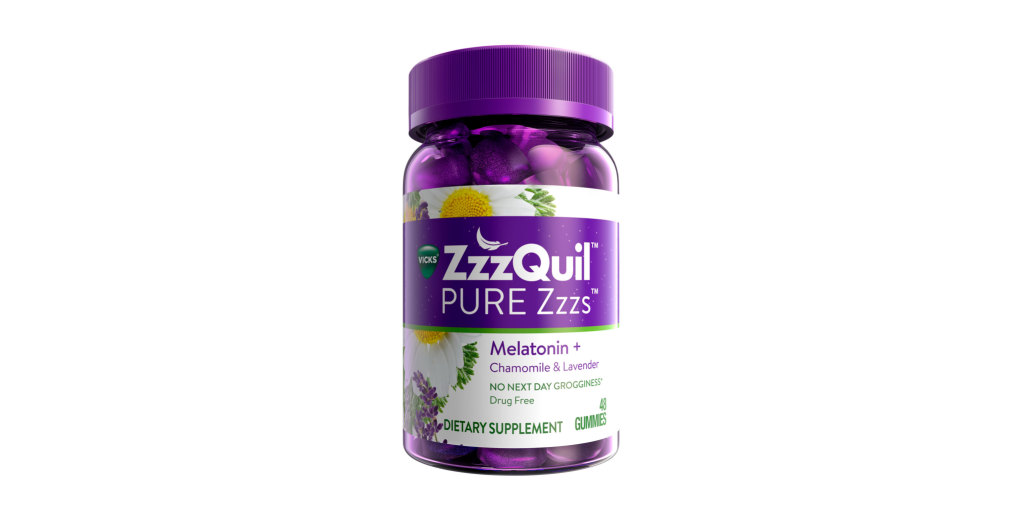 ZzzQuil Pure Zzzs Triple Action Melatonin And Ashwagandha, 52 OFF