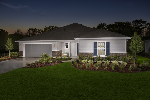 New KB homes now available in Jacksonville, Florida. (Photo: Business Wire)