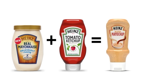 New Heinz Real Mayonnaise + Heinz Ketchup = Heinz Mayochup (Photo: Business Wire)