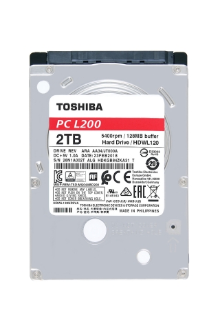 Toshiba: L200 Laptop PC Hard Drive series with up to 2TB capacity in 2.5-inch mobile drives. (Photo: Business Wire)