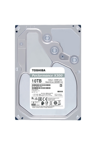 Toshiba: X300 Performance Hard Drive series with up to 10TB capacity for creative and professional applications. (Photo: Business Wire)