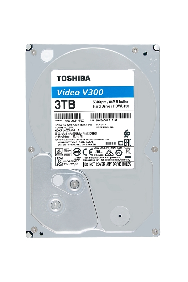 Toshiba lanza sus nuevos y poderosos discos duros internos de para vigilancia y transmisión (streaming) de video | Business Wire