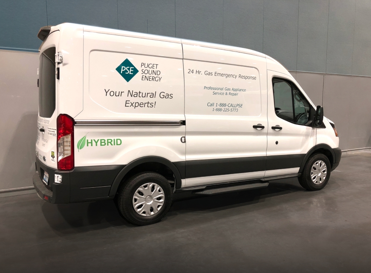 hybrid utility van