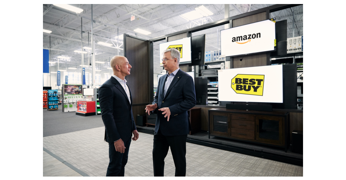Amazon and Best Buy Announce Exclusive MultiYear Partnership to Offer