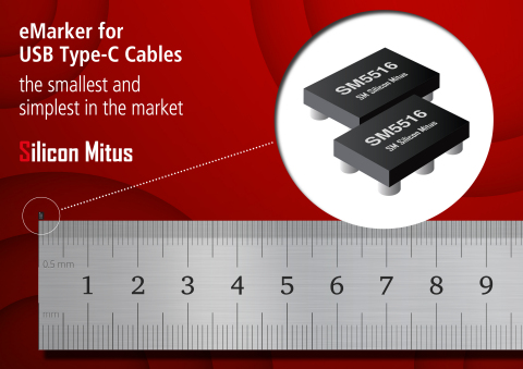 Silicon Mitus, an advanced specialist in PMIC technology, introduced the SM5516 eMarker IC for USB T ... 