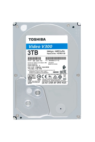 Toshiba: V300 Video Streaming Hard Drive series designed for applications such as video editing systems and set-top-box (STB). (Photo: Business Wire)