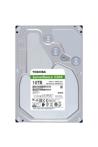 Toshiba: S300 Surveillance Hard Drive series offers 24x7 reliability and high performance with a large cache size up to 256MB. (Photo: Business Wire)