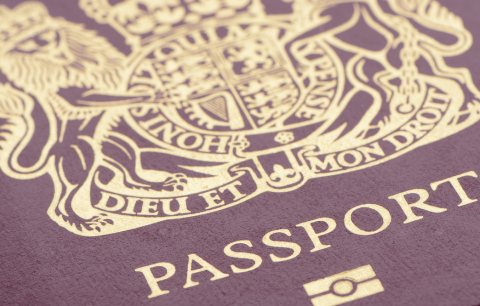 Current British passport. Credit: istockphoto.