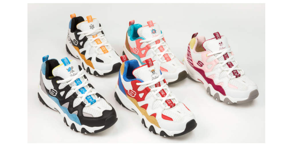Limited Edition Skechers D'Lites & Toei Animation One Piece Collection to Launch in Europe | Wire