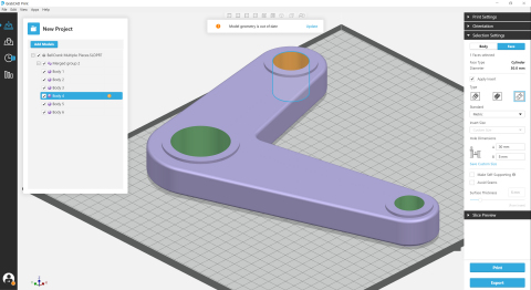 Combining the easy-to-use GrabCAD Print interface with the powerful Stratasys Insight software, Jigs ... 