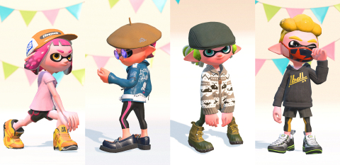 In addition to X Rank, when Version 3.0 goes live this evening, this new update adds more than 100 pieces of gear - some new, some returning from the original Splatoon game - as well as new songs from Chirpy Chips, a popular in-game chiptune-style band featured in the first game. (Photo: Business Wire)