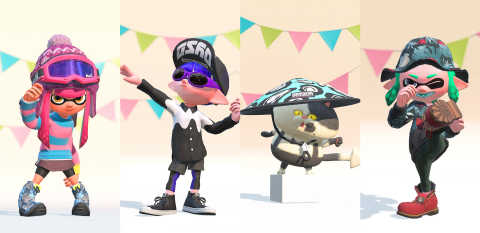 In addition to X Rank, when Version 3.0 goes live this evening, this new update adds more than 100 pieces of gear - some new, some returning from the original Splatoon game - as well as new songs from Chirpy Chips, a popular in-game chiptune-style band featured in the first game. (Photo: Business Wire)