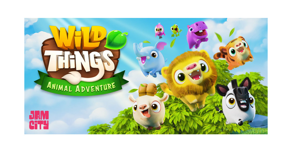 Jam City dévoile sa nouvelle franchise de divertissement mobile Wild Things Animal Adventure