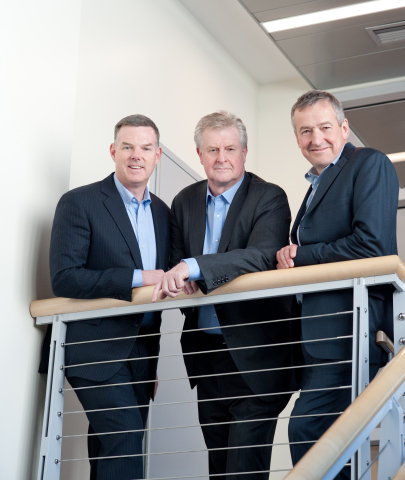 Jeffrey Fryer, CPA, Martin Mackay, PhD, and Stephen Uden, MD (left to right) co-founded Rallybio, a biotech company established to identify and accelerate the development of transformative breakthrough therapies for patients with severe and rare disorders. (Photo: Business Wire)
