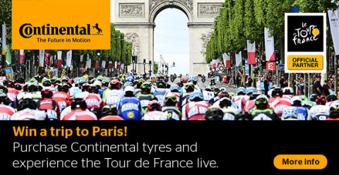 Mit ReifenDirekt.de und Continental die Tour de France live erleben (Foto: Business Wire)