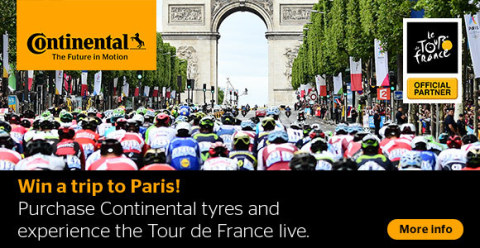 Viva el Tour de Francia en directo con Neumaticos-online.es y Continental (Photo: Business Wire)