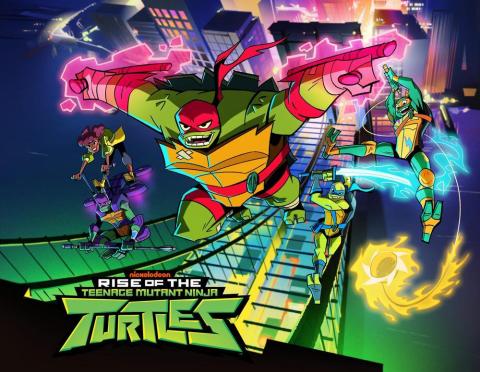 Nickelodeon’s new animated series Rise of the Teenage Mutant Ninja Turtles follows the band of brothers as they discover new powers and encounter a mystical world they never knew existed beneath the streets of New York City. The 2D-animated series debuts later this year on Nickelodeon. (Photo: Business Wire)