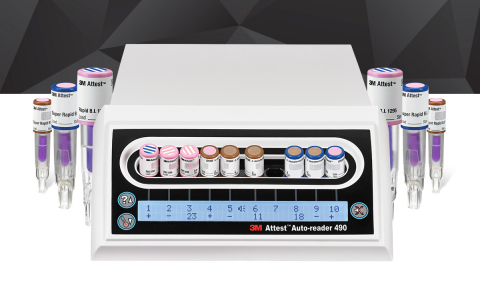 3M™ Attest™ Super Rapid Biological Indicator (BI) System for Steam with 24-minute results helps faci ... 