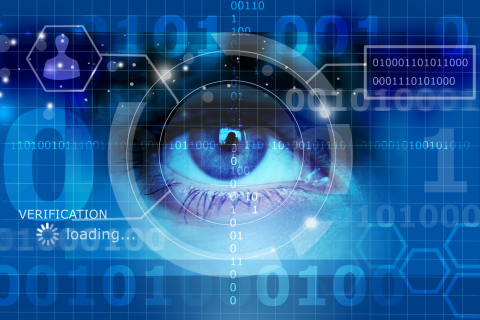 Iris recognition for automated border control. Credit: istockphoto