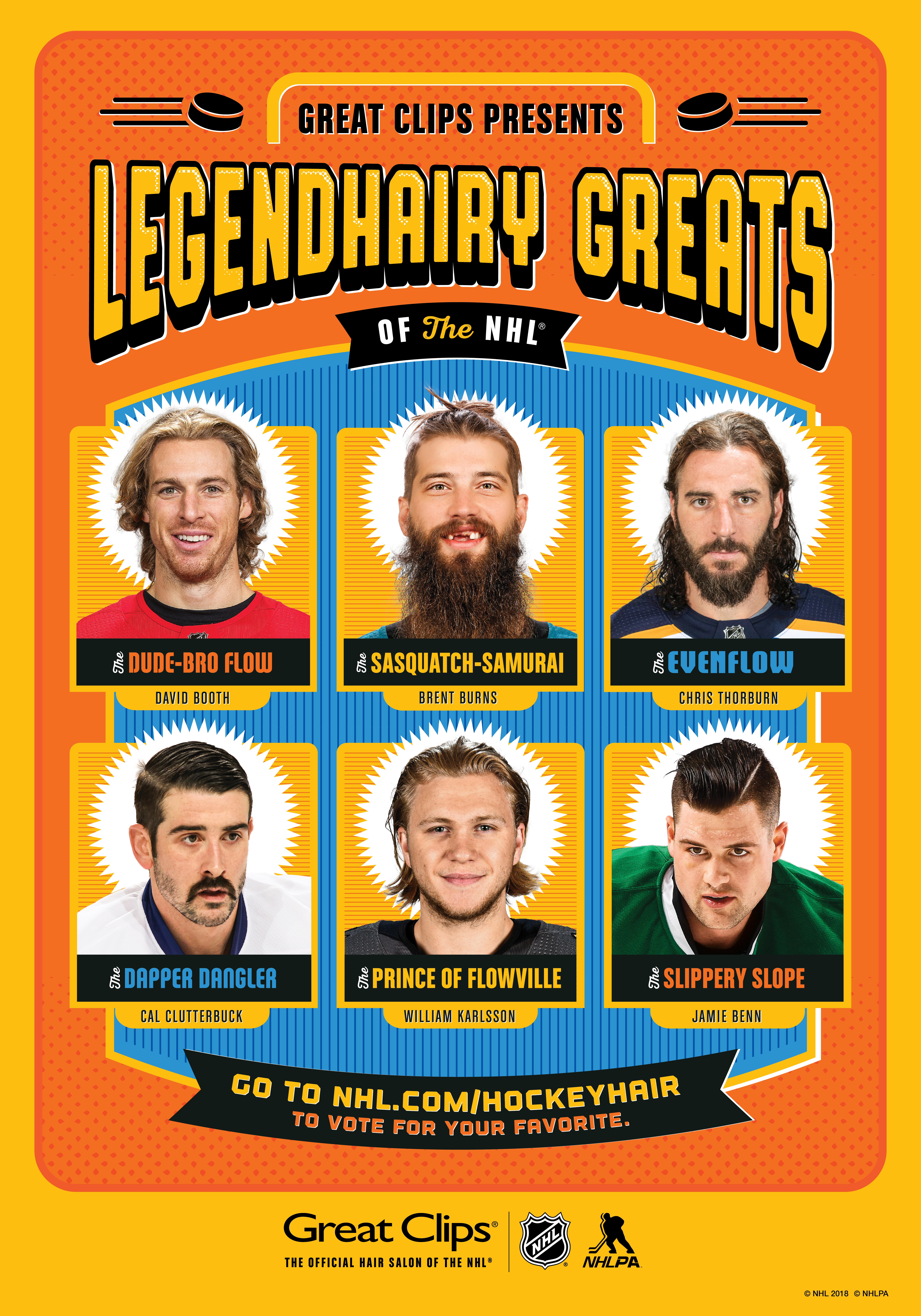 Great Clips Launches New Interactive Campaign to Celebrate the Best  #HockeyHair Styles Across the National Hockey League
