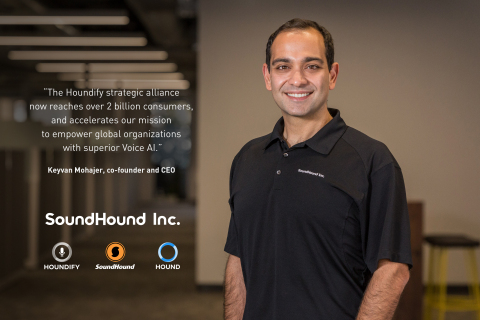 SoundHound Inc. co-founder and CEO, Keyvan Mohajer (Photo: Business Wire)
