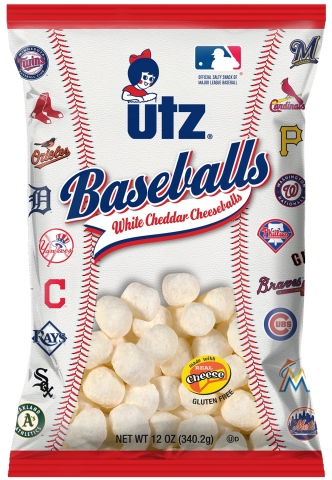 Source - Utz Quality Foods, LLC - New Utz White Cheddar Cheeseballs "Baseballs"