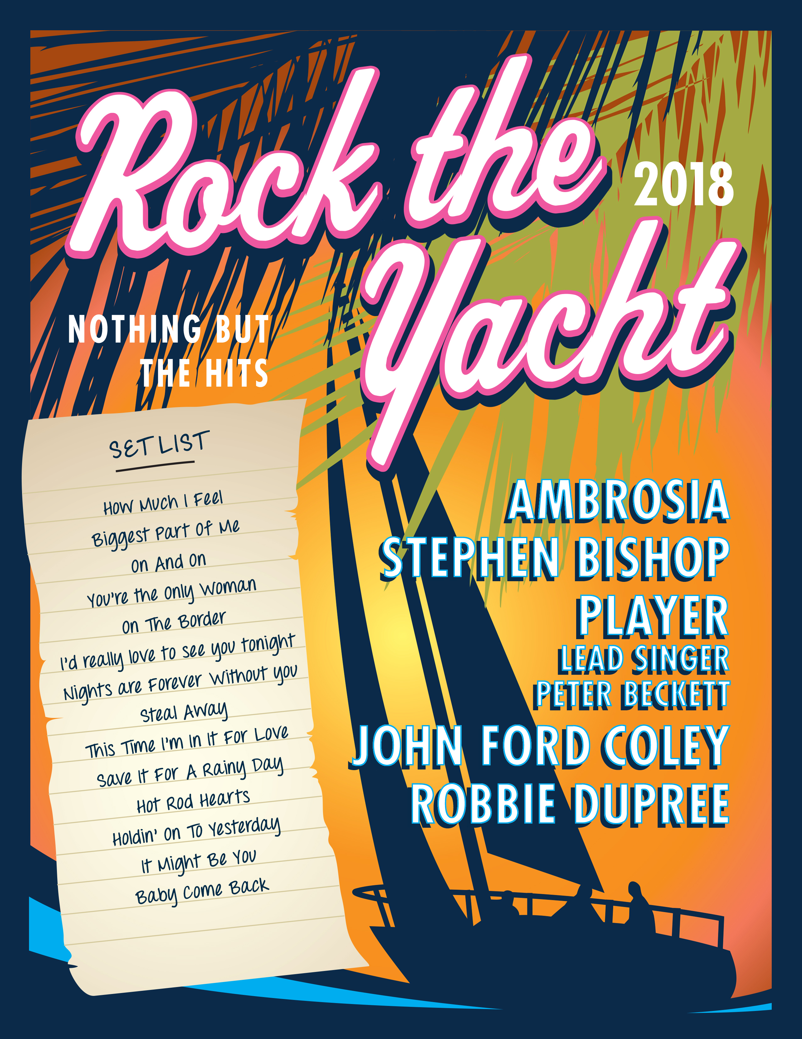 rock the yacht tour