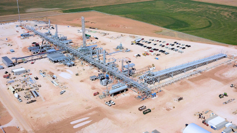 Canyon Midstream Partners II, LLC ("CMP2") Redcliff Plant, a 200 million cubic feet per day (MMcf/d) GSP cryogenic gas processing facility in Woodward County, OK (Photo: Business Wire)