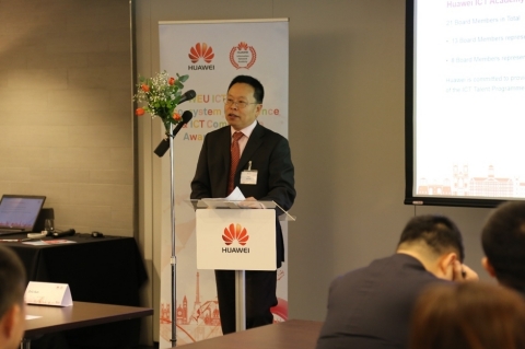 Le professeur Zhili Sun, vice-président du conseil consultatif de l'Académie Huawei des TIC (Photo: Business Wire)