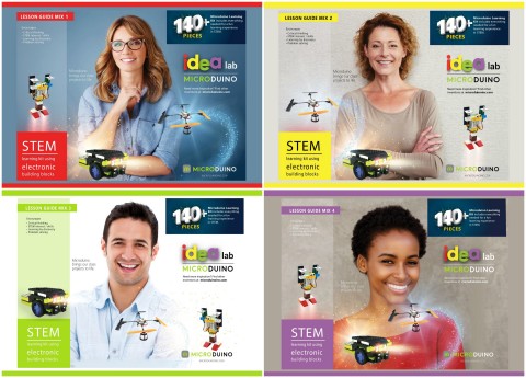 Targeted at students ages nine and up, and ideal for STEM/STEAM education, Microduino Mix Kits come in four levels, Mix 1-4, with each kit including 12 projects pre-coded in Scratch 3.0, electronic components, and complimentary lesson plans. (Photo: Business Wire)