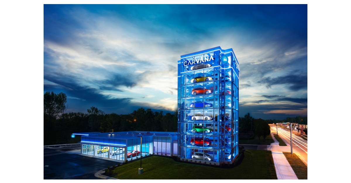 Carvana Debuts Country s Newest Car Vending Machine in Charlotte