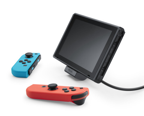 Launching on July 13 at a suggested retail price of $19.99, a new adjustable charging stand for the Nintendo Switch system makes playing in Tabletop mode easier than ever. (Photo: Business Wire)