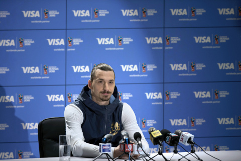 International football star Zlatan Ibrahimović announces his return with Visa to the 2018 FIFA World Cup Russia™ (Photo: Business Wire)