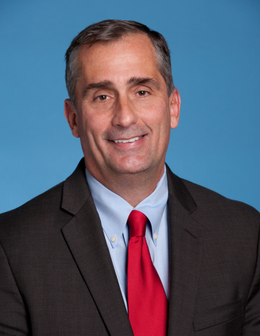 Brian Krzanich is the chief executive officer of Intel Corporation. (Credit: Intel Corporation)