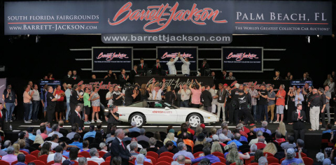 Barrett-Jackson, The World's Greatest Collector Car Auctions®, will accelerate its "Driven Hearts" campaign, the company's first-ever yearlong charity initiative to help raise funds and bring awareness to heart disease and stroke, during the 2018 Northeast Auction. (Photo: Business Wire)