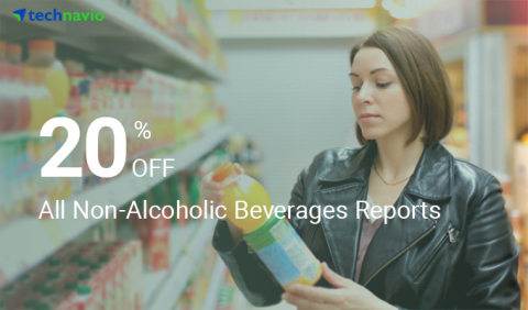Technavio has announced a huge discount of 20% off on all reports under non-alcoholic beverages sect ...