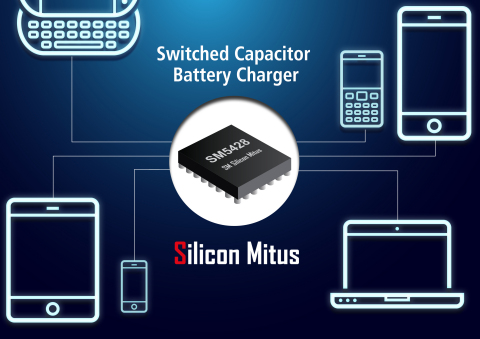 Silicon Mitus released the SM5428, a Switched Capacitor Battery Charger. The DC-DC converter has bee ... 