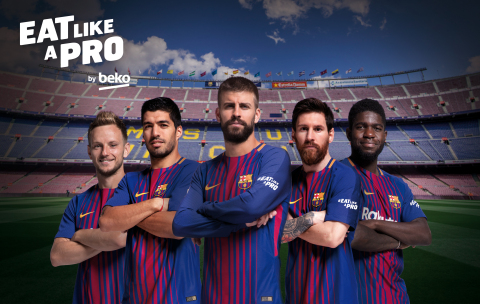 Beko Raises a Staggering €1,000,000 in 11 Days for UNICEF to Help Tackle Childhood Obesity with #EatLikeaPro Initiative (Photo: Beko)