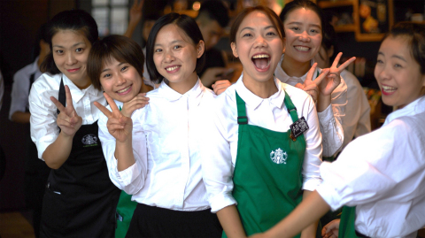 Starbucks purpose-driven growth agenda in China is rooted in the belief that a company must do well to do good to make a bigger impact in the community. Core to this agenda is the company's focus on its partners and the communities they serve, reaffirmed through the $20 million (RMB 132 million) five-year commitment to social impact by Starbucks China and The Starbucks Foundation. (Photo: Business Wire)