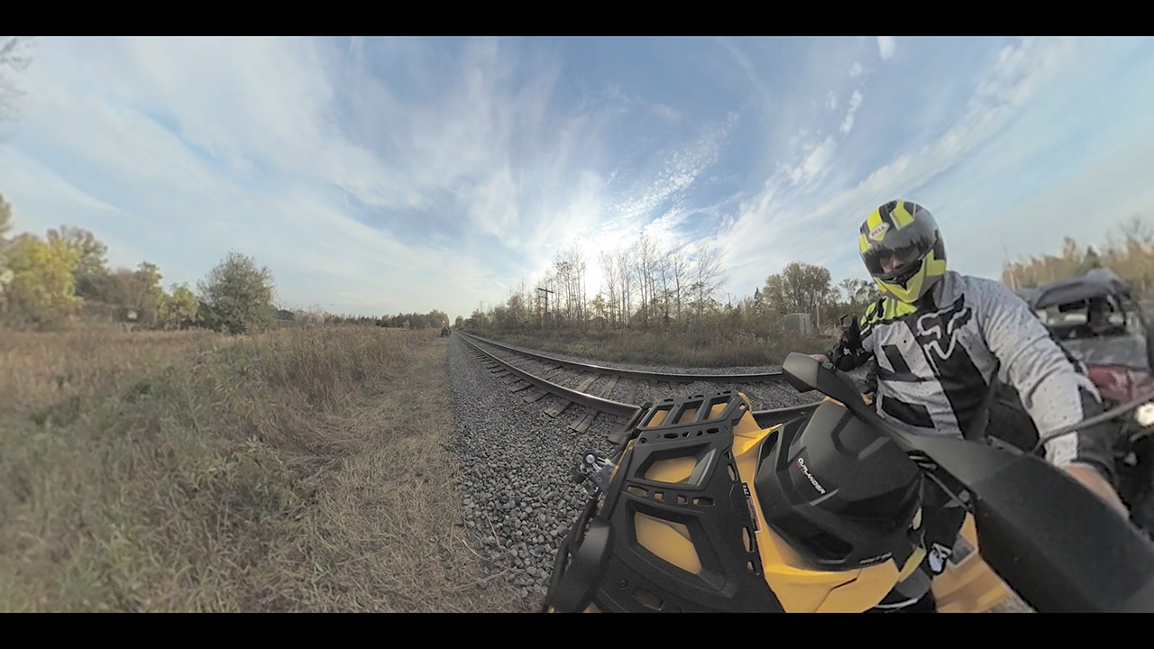 New virtual-reality video aims to reduce collisions between trains and all-terrain vehicles. (Photo: Business Wire)