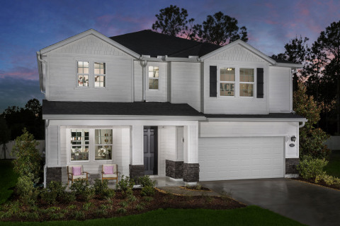 New KB homes now available in the Jacksonville area. (Photo: Business Wire)