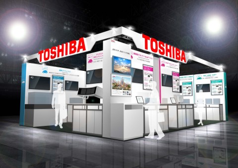 東芝：「人とくるまのテクノロジー展2018 横浜」東芝グループブース （画像：ビジネスワイヤ）