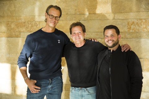 Left to right: Jacob de Geer, CEO and Co-Founder of iZettle, Dan Schulman, President and CEO of PayP ... 
