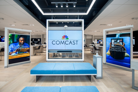 Comcast launched a new interactive Xfinity retail store, created to provide customers an immersive d ... 